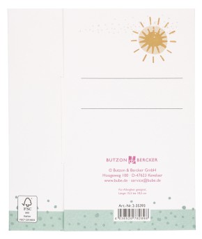 Edelstahl-Armband - Schön, dass es dich gibt