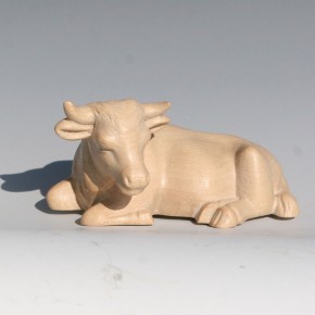 Krippenfigur Ochse, liegend