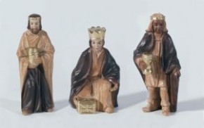 Krippenfigur Heilige drei Könige