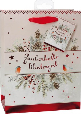 Geschenktüte - Zauberhafte Winterzeit