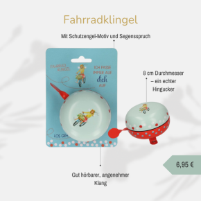 Fahrradklingel - Ich passe immer auf dich auf