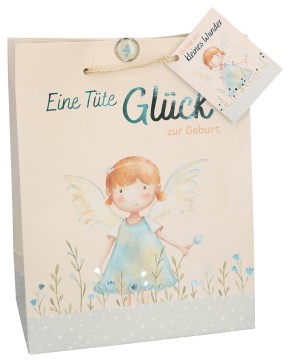 Eine Tüte Glück zur Geburt