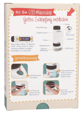 Mini-LED-Mikroskop - Gottes Schöpfung entdecken