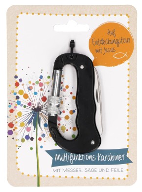 Multifunktions-Karabiner - Auf Entdeckungstour mit Jesus