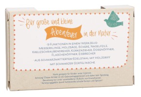 Multifunktions-Taschenmesser - Entdecke Gottes bunte Welt