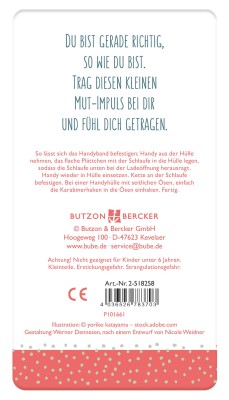 Kurzes Handyband - Du bist wertvoll, so wie du bist