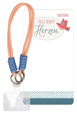 Kurzes Handyband - Folge deinem Herzen