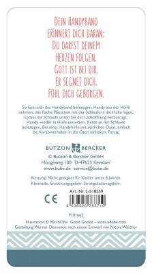 Kurzes Handyband - Folge deinem Herzen