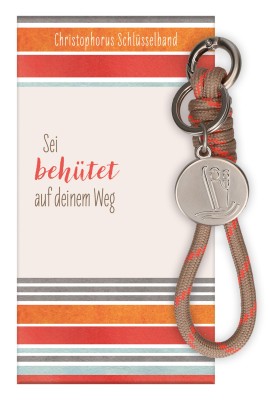 Christophorus-Schlüsselanhänger - Sei behütet auf deinem Weg