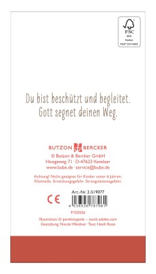 Christophorus-Schlüsselanhänger - Sei behütet auf deinem Weg