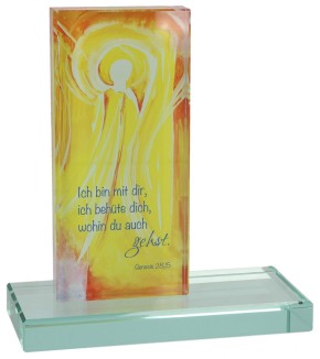 Glasstele - Schutzengel