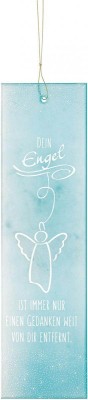 Glasrelief zum Aufhängen - Dein Engel