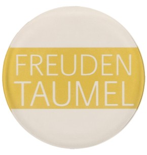 Kreis-Glasmagnet - Freudentaumel