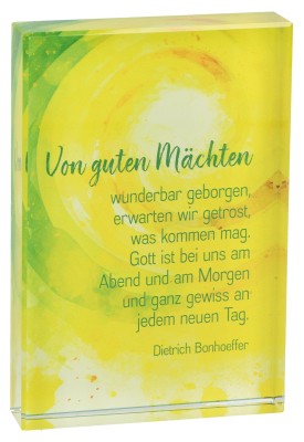 Glasquader - Von guten Mächten