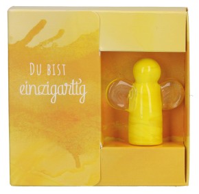 Engelfigur aus Glas - Du bist einzigartig