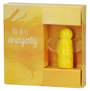 Engelfigur aus Glas - Du bist einzigartig