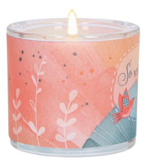 Glaswindlicht zur Firmung - So wie du bist, bist du ein Segen