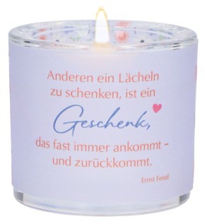 Glaswindlicht - Dankeschön