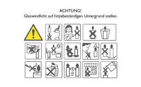 Windlicht aus Glas - Schutz und Segen