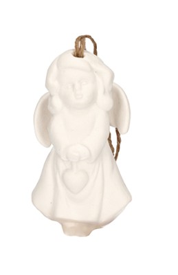 Engel aus Porzellan Weihnachtspost vom kleinen Engel
