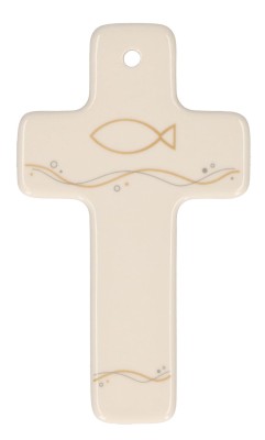 Porzellankreuz Gottes Segen