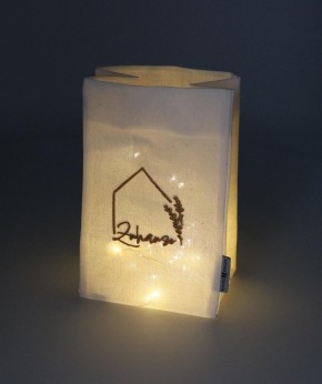 Lichtbeutel für LED-Kerze - Zuhause