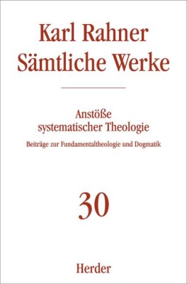 Anstöße systematischer Theologie