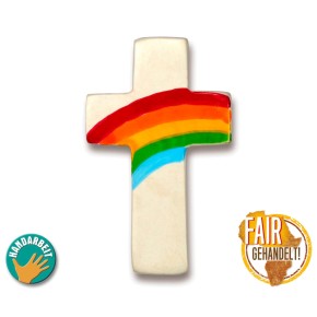 Taschenkreuz - Regenbogen