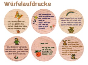 Gebetswürfel - Mutmachgebete