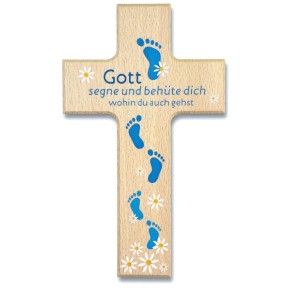 Holzkreuz - Gott segne dich