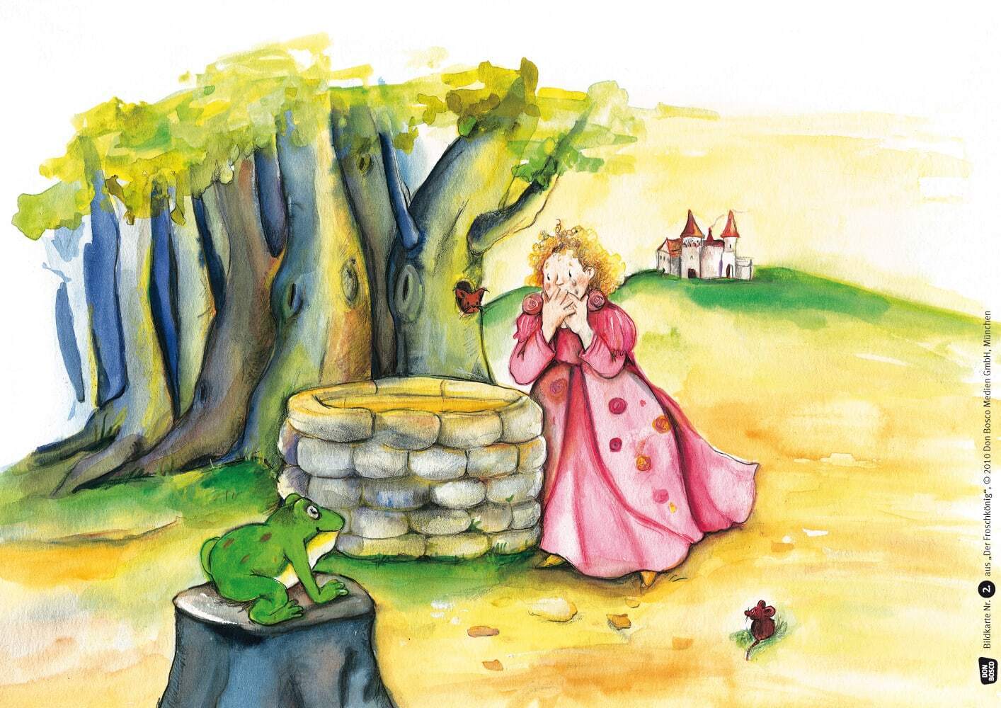 Der Froschkönig. Kamishibai Bildkartenset
