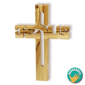 Holzkreuz - Jesus