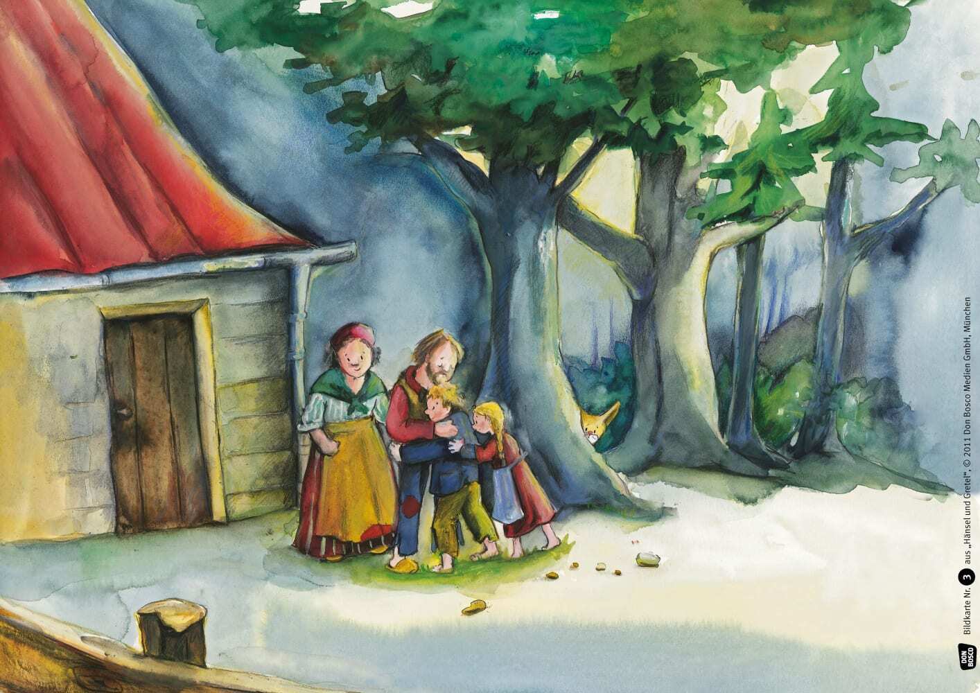 Hänsel und Gretel. Kamishibai Bildkartenset