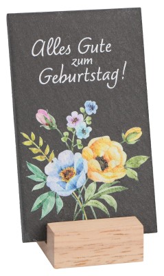 Schieferetafel - Alles Gute zum Geburtstag!