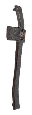 Wandkreuz aus Bronze - Spirale