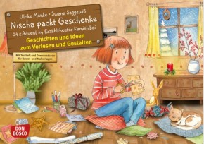 Nischa packt Geschenke. Adventskalender., m. 1 Beilage