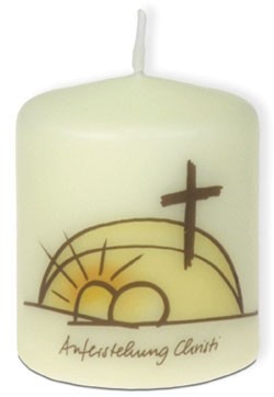 Kerze Auferstehung Christi