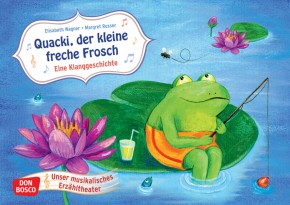 Quacki, der kleine freche Frosch. Kamishibai Bildkartenset