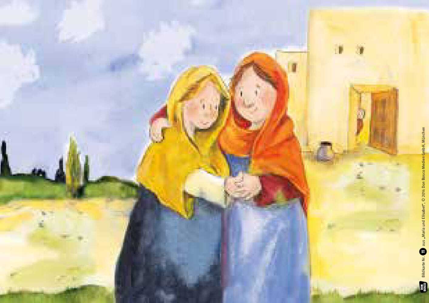 Maria und Elisabet, Kamishibai Bildkartenset