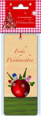 Weihnachten - Geschenkanhänger