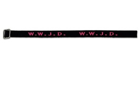 Gewebtes Armband - W.W.J.D.