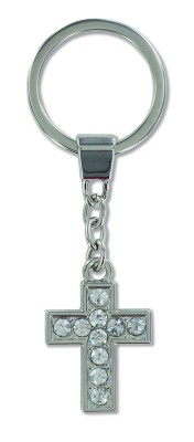 Metall-Schlüsselanhänger Kreuz