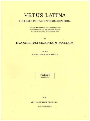 Evangelium secundum Marcum. Fascicule.4