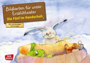 Die Fünf im Handschuh. Kamishibai Bildkartenset