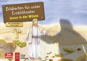 Jesus in der Wüste. Kamishibai Bildkartenset