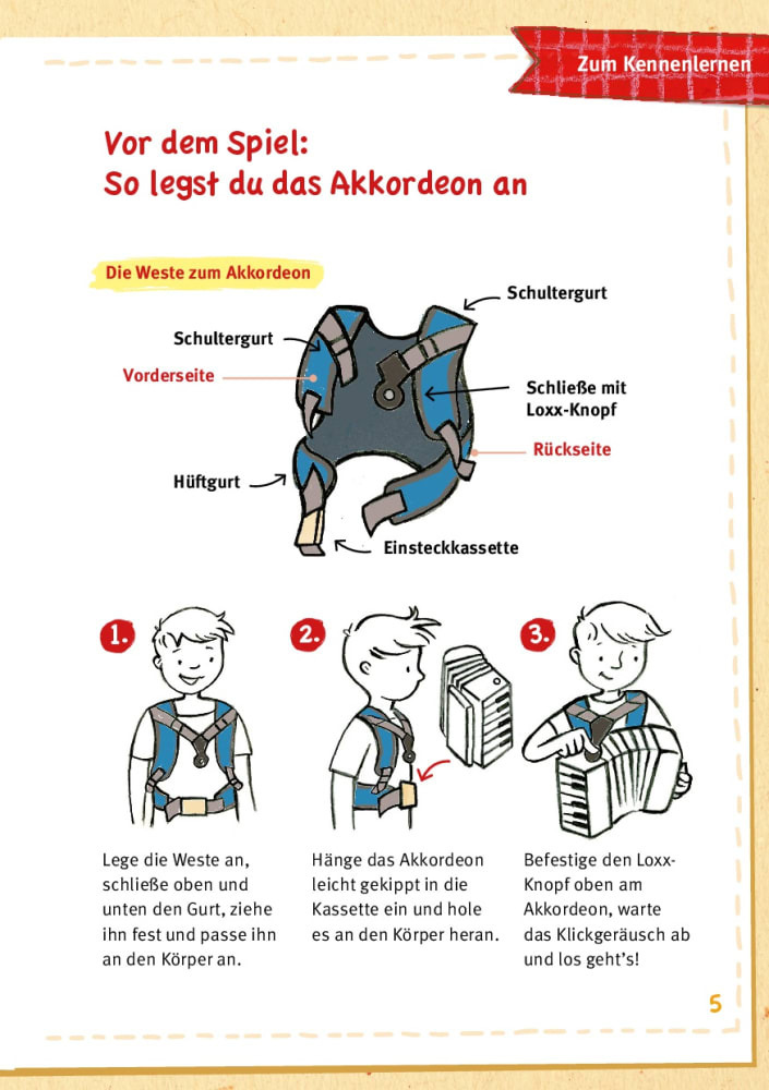 Meine Akkordeon-Fibel, m. 1 Beilage
