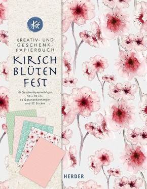 Kreativ- und Geschenkpapierbuch Kirschblütenfest