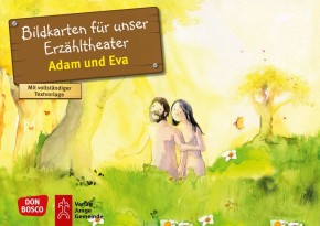 Adam und Eva. Kamishibai Bildkartenset