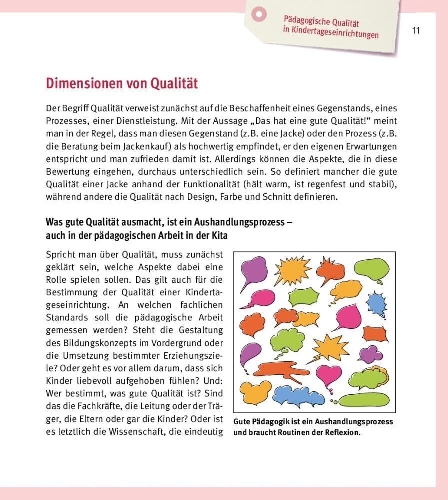 Pädagogische Qualität in der Kita