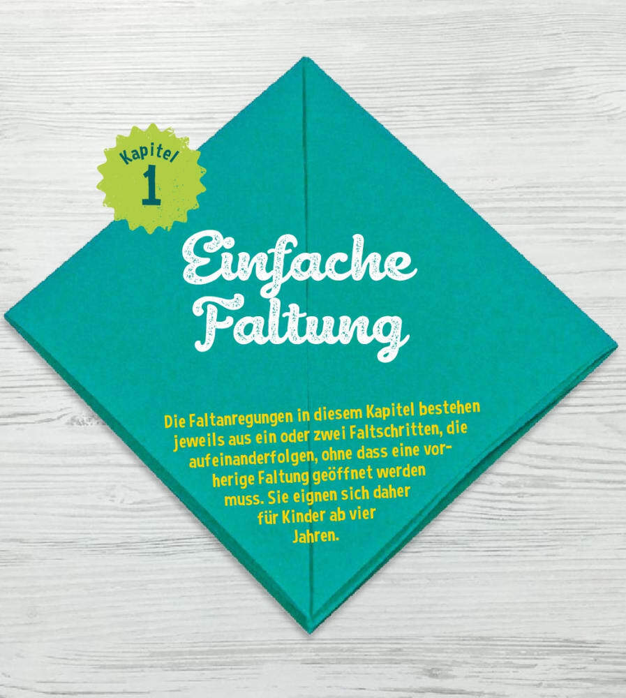 Papier falten in der Kita, m. 1 Beilage